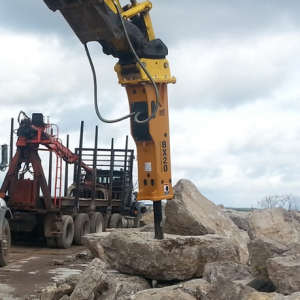 BTI BX Series Hydraulic Rock Breakers | Manuquip
